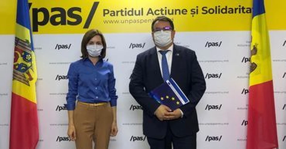 Майя Санду пожаловалась послу ЕС на ЦИК. Фото:mejdurecie.md
