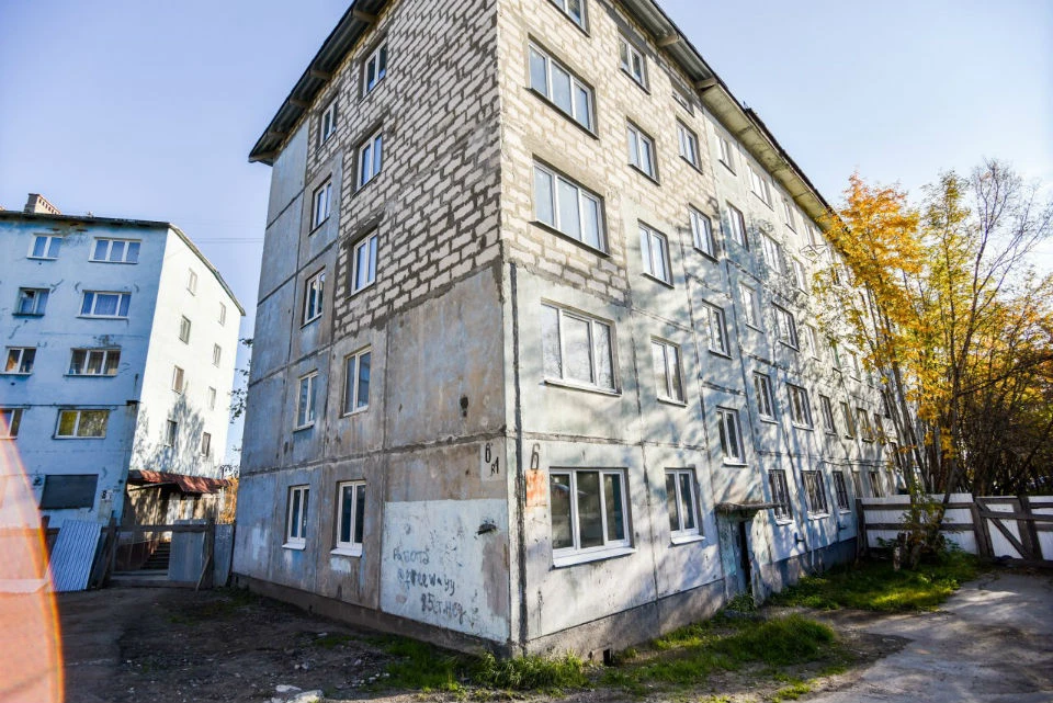 Пострадавший от взрыва газа дом почти полностью восстановили. Фото: администрация Мурманска