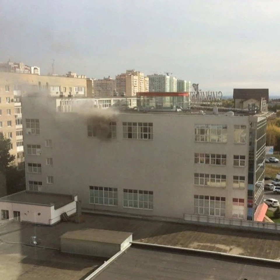 Пожар был ликвидирован к 10.15