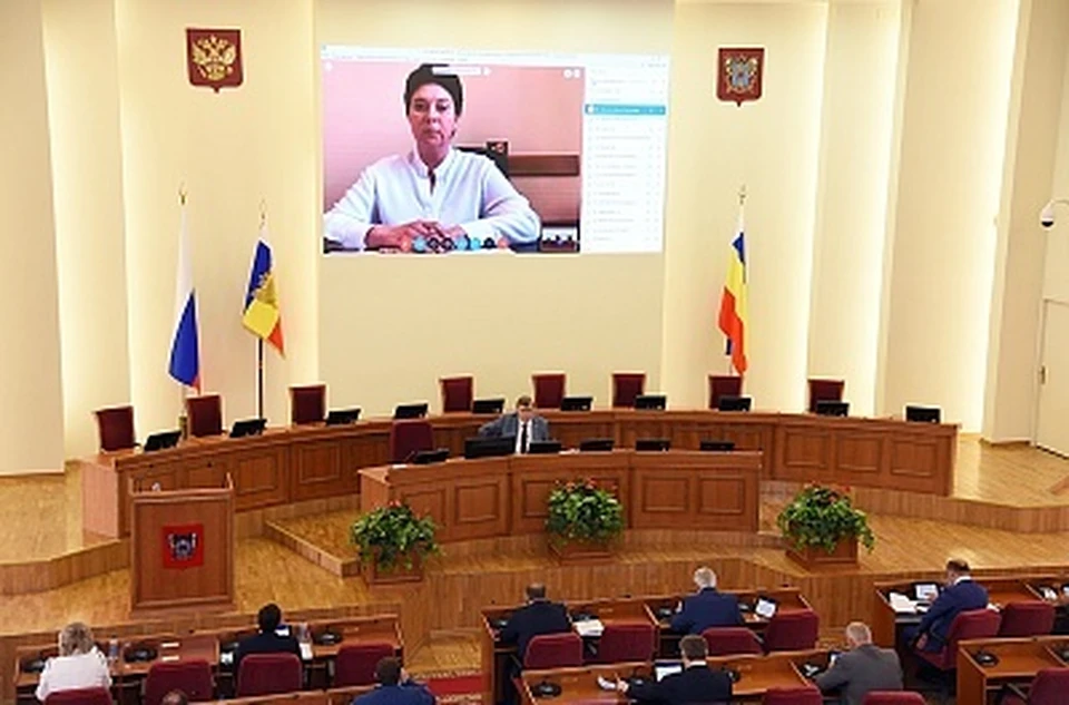 В Ростове-на-Дону прошло 24-ое внеочередное заседание регионального парламента. Фото: пресс-служба ЗС РО