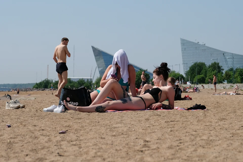 Жара задержится в Санкт-Петербурге