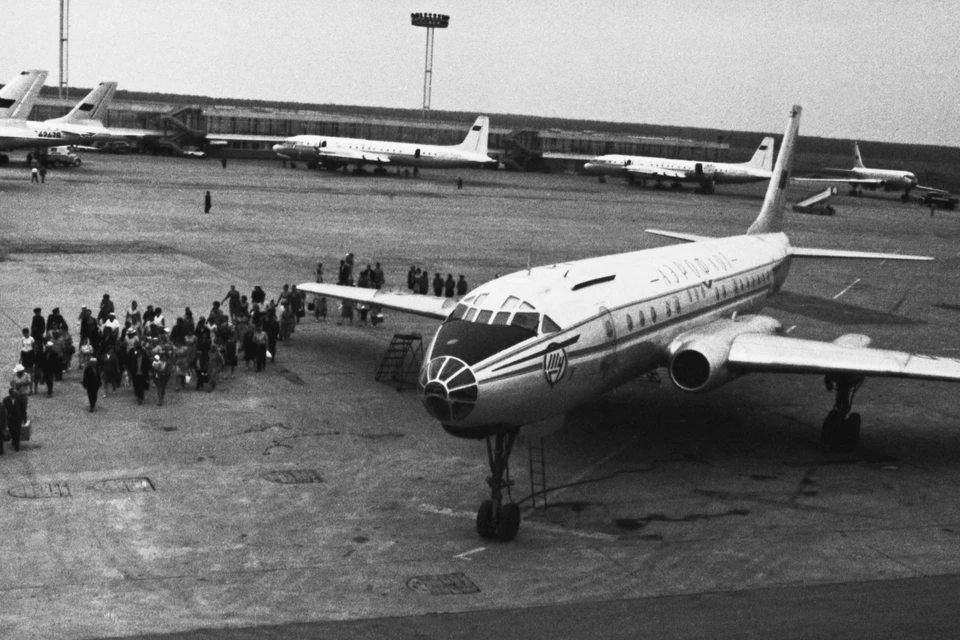 Ту-104 был первым советским пассажирским самолетом на реактивной тяге. Фото: ТАСС