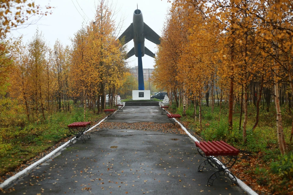 Военные приводили территорию в порядок около двух месяцев. Фото: администрация Мончегорска