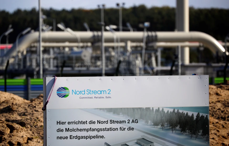 Штраф был наложен из-за строительства газопровода "Северный поток-2"