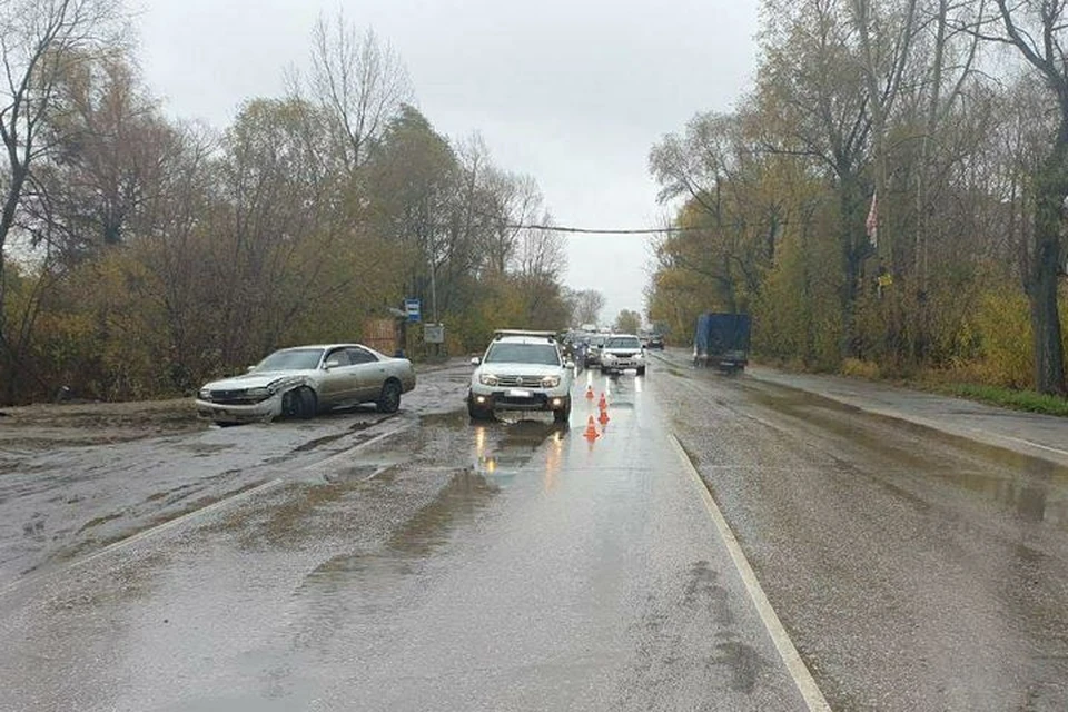 В ДТП пострадала 3-летняя девочка, ребенок попал в больницу. Фото: Госавтоинспекция по Новосибирску