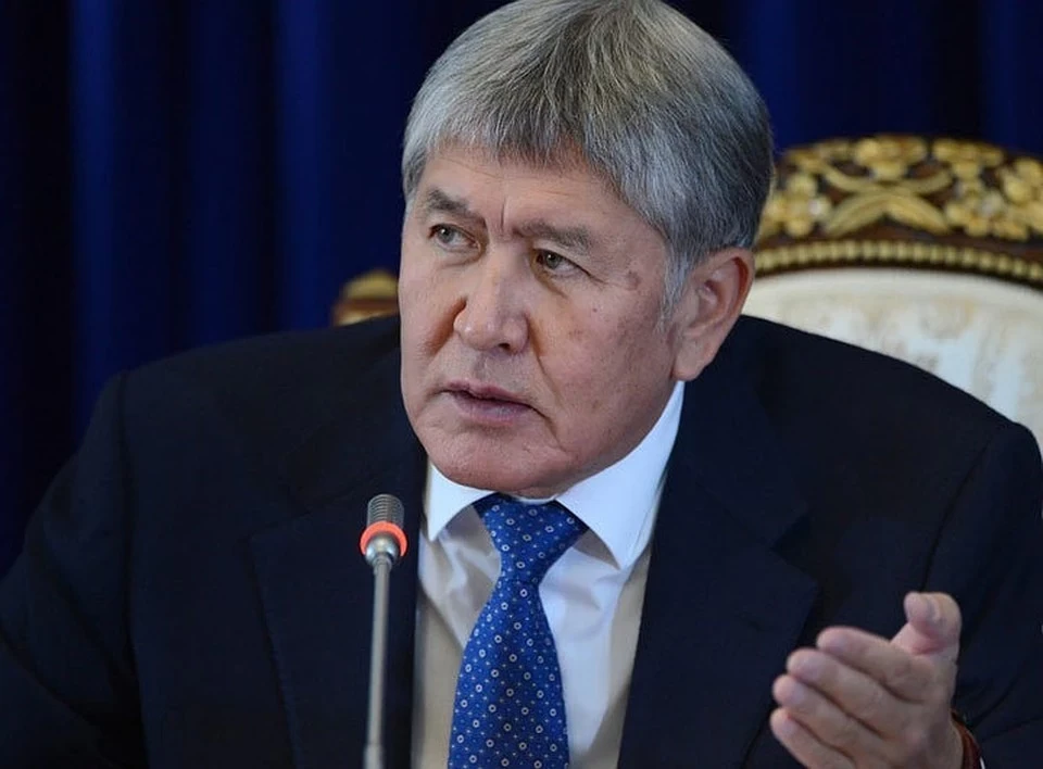 Спецназ вошел на территорию особняка экс-президента Киргизии Атамбаева