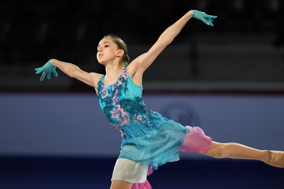 Камила Валиева победила в короткой на Кубке России.