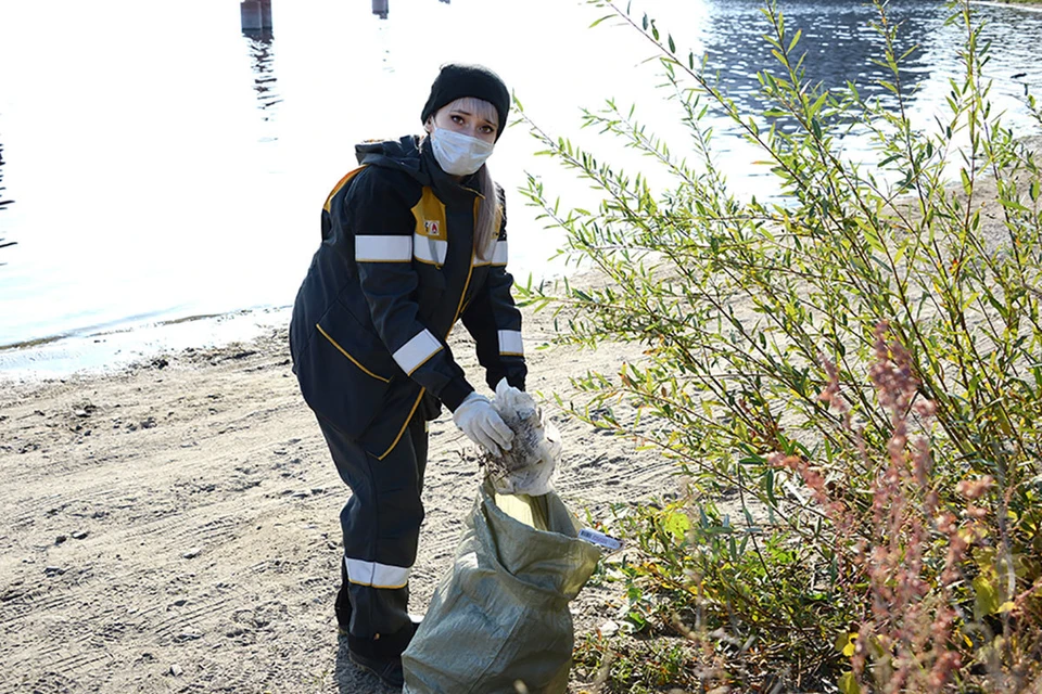 Дочерние предприятия компании «Роснефть» поддержали акцию по уборке волжских берегов. Фото: НК «Роснефть»