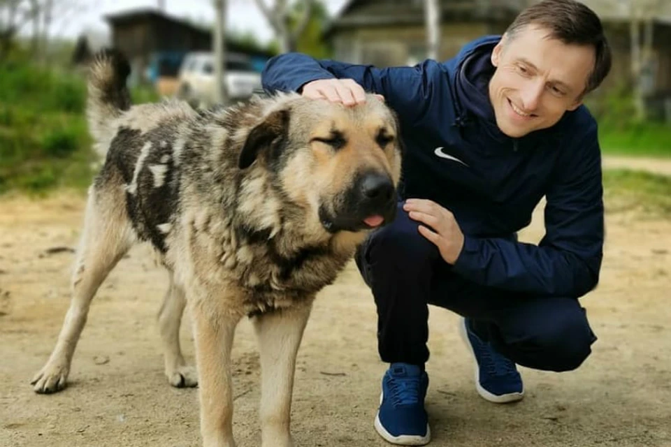 Сергей Камелин призывает людей ответственно относиться к питомцам. Фото: sergei.kamelin