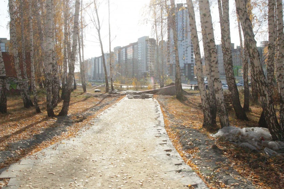 Рядом с ледовой ареной "Трактор" в следующем году появится современная зона отдыха. Фото: cheladmin.ru