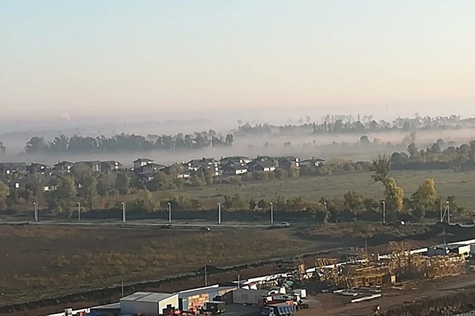 В низинах и у водоемов утром и вечером ожидается туман