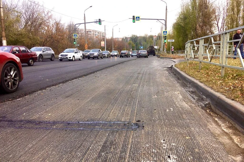 В Липецке продолжается ремонт дорог
