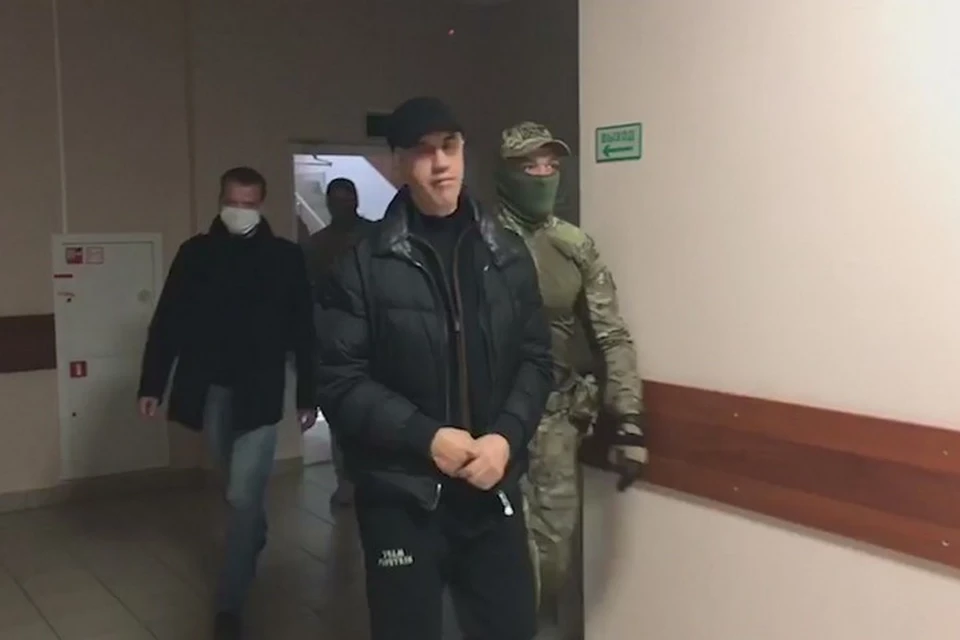 Анатолия Быкова вновь арестовали на два месяца. Стоп-кадр видео