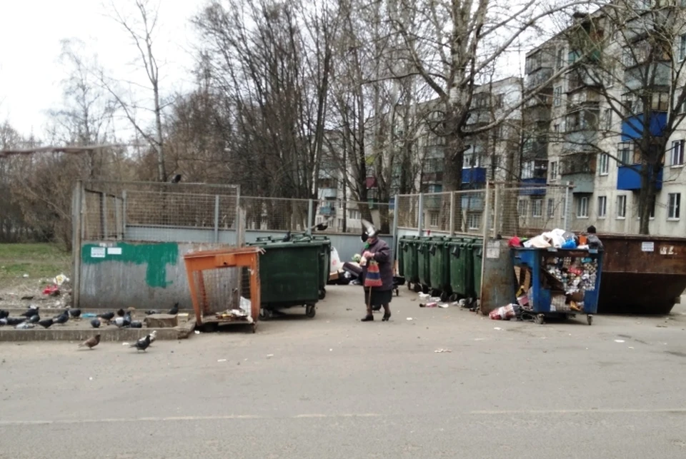 Чаще всего горит мусор