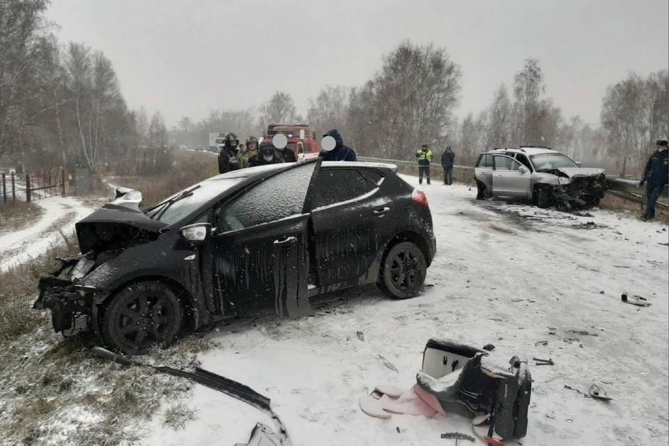Авария произошла сегодня утром Фото: Управление ГИБДД по Челябинской области