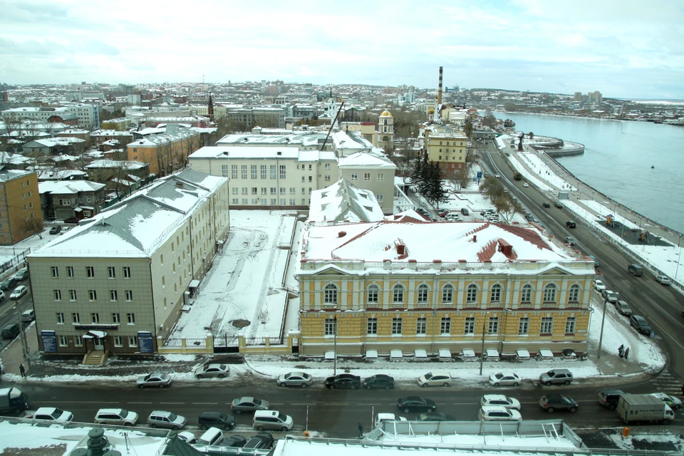 Температура воздуха в Иркутске утром 26 октября ниже нормы