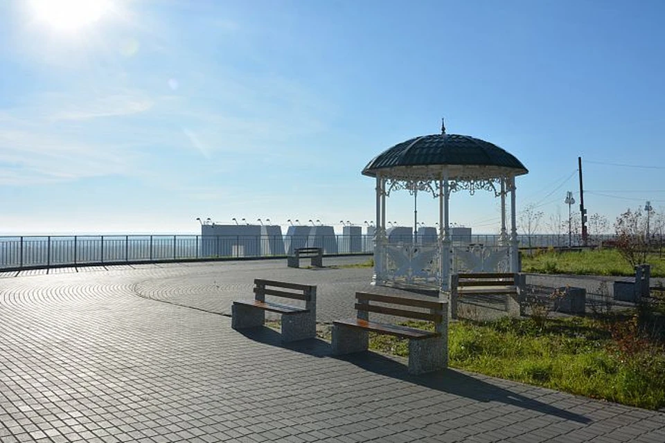 В Нагорном парке.