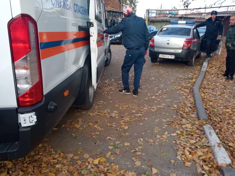 Фото Службы спасения Саратовской области