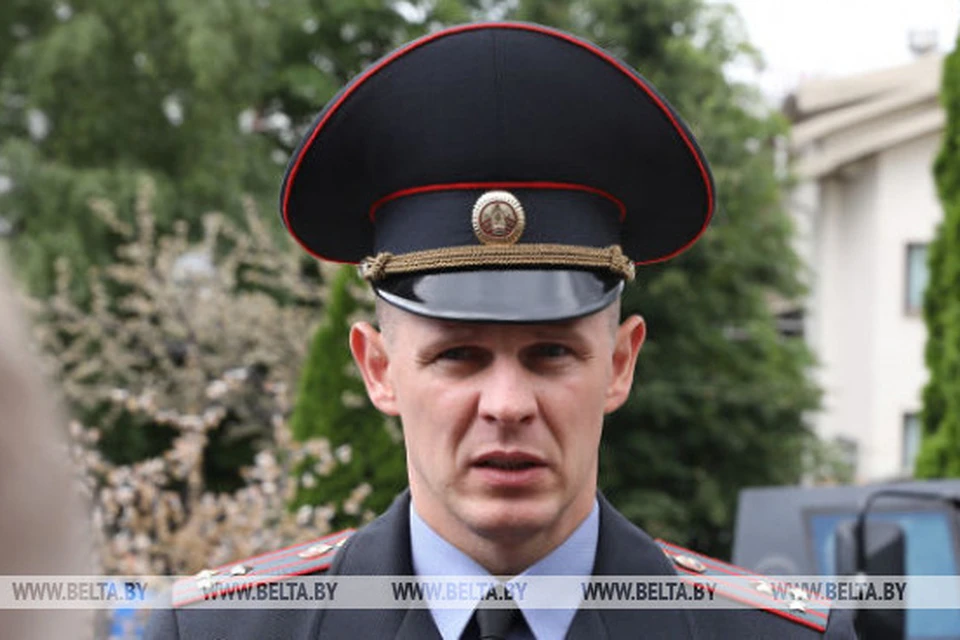 Михаил Гриб - новый начальник Минской милиции. Фото: belta.by