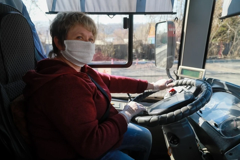 В Красноярске не планируют сокращать количество автобусов из-за коронавируса