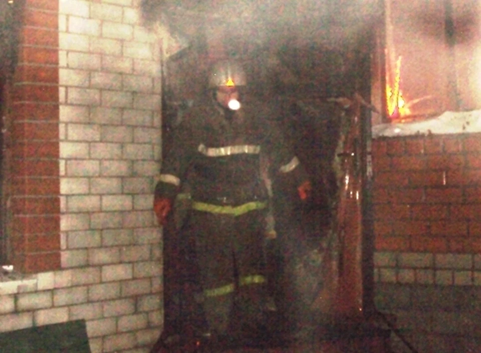 На месте пожара обнаружили тело 41-летнего мужчины.