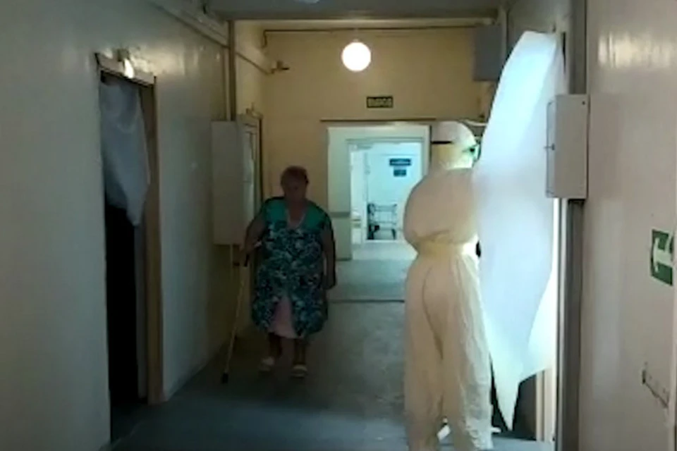 «Мы потеряли друга»: врач из Кузбасса рассказала о смерти коллеги. ФОТО: кадр видео оперштаба