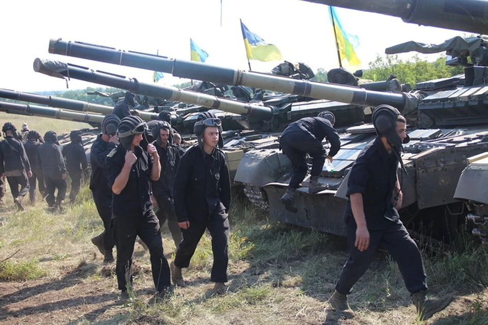 Украинские военные готовятся к блицкригу в Донбассе. Фото: Пресс-центр штаба ООС