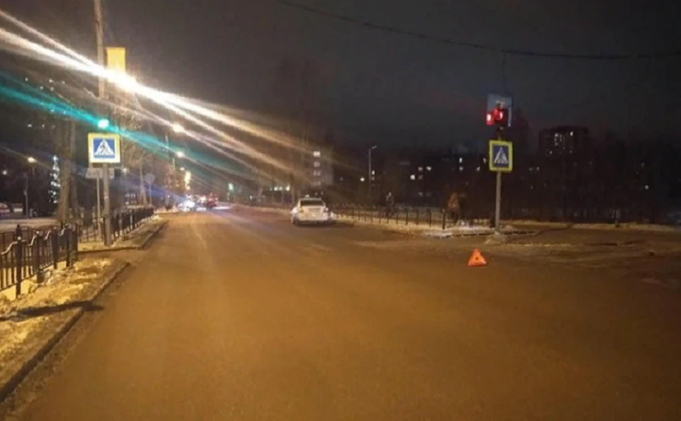 ДТП произошло на улице Веденеева.