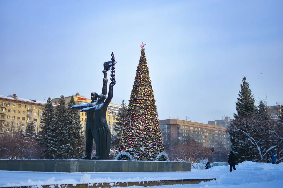 В Новосибирске будет ветрено и скользко.
