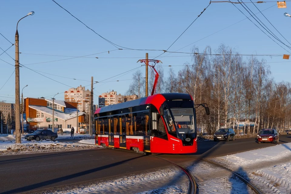 Все 16 трамваев «Львенок» пустят на маршрут 22 декабря в Ижевске