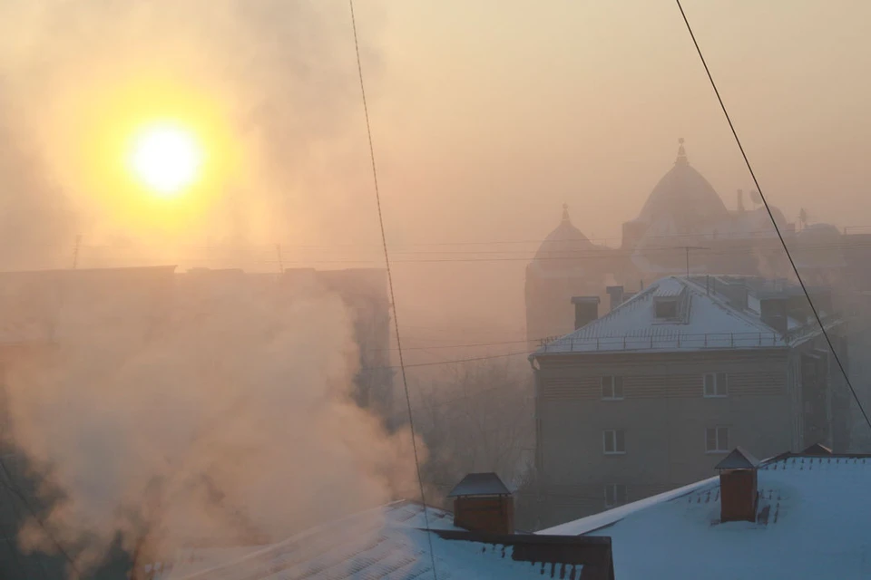 Мороз на Алтае