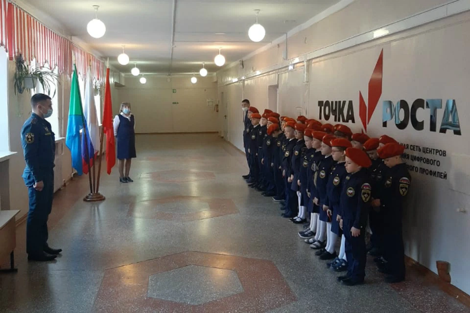 В Хабаровском крае ряды кадетов МЧС России пополнили новым составом
