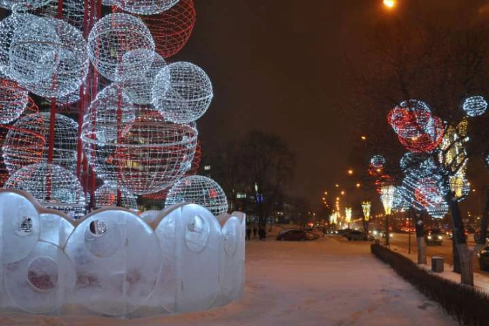 Пермь вечерняя.