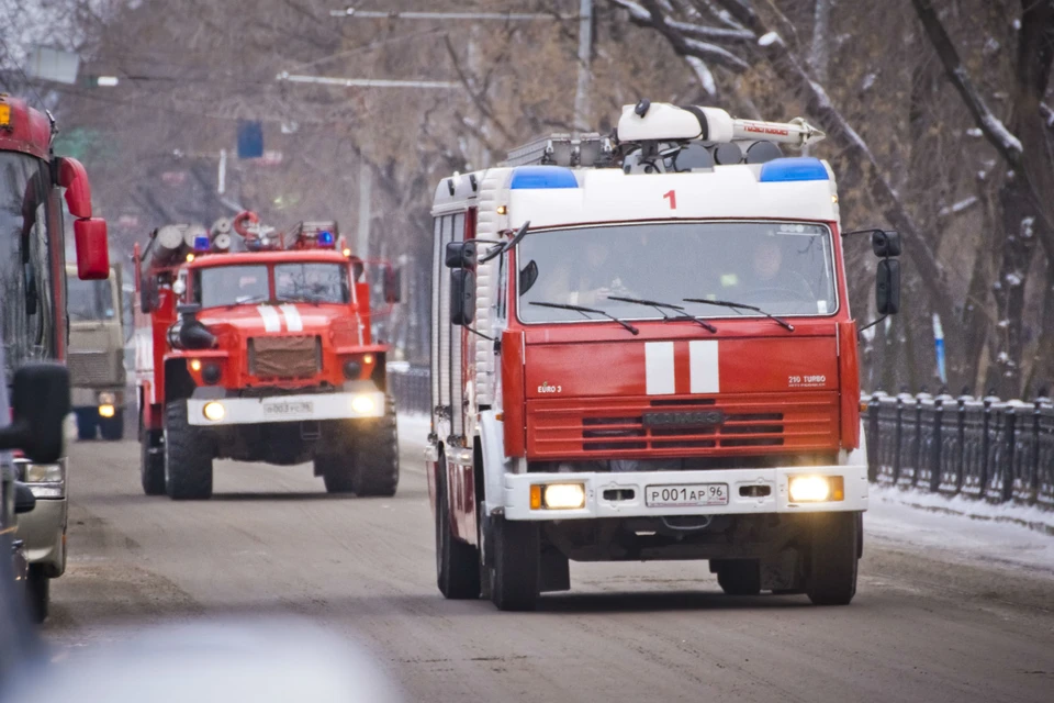 Пожарные эвакуировали из здания, где загорелась квартира, 12 человек