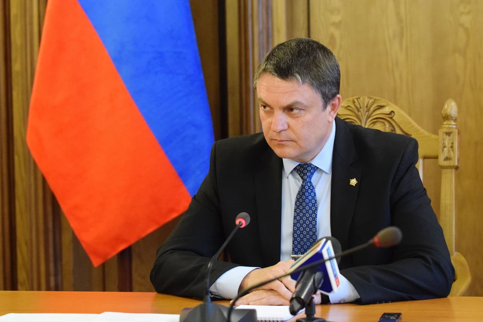 Леонид Пасечник рассказал, когда ждать вакцину. Фото: официальный сайт Главы ЛНР