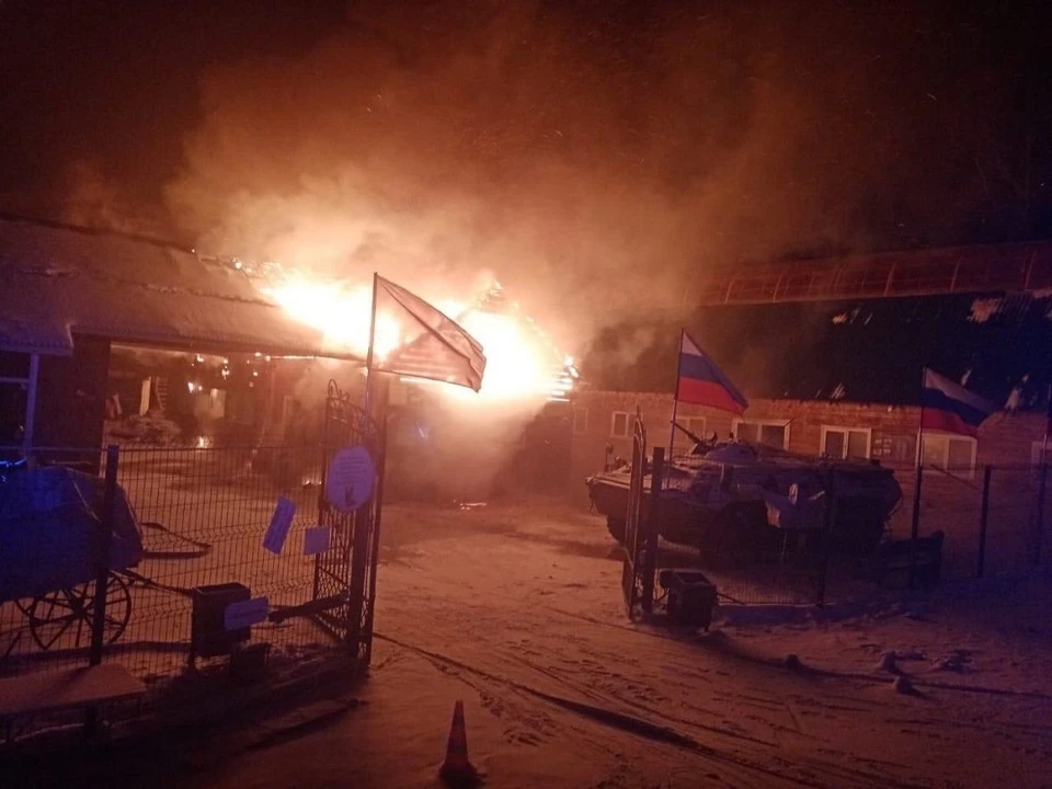 Главы СК России поставил на контроль проверку причин пожара в питомнике К-9