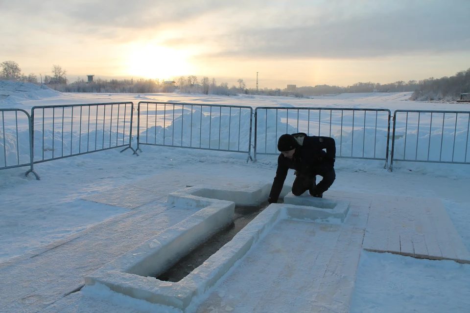 Святая вода в Сысоле.