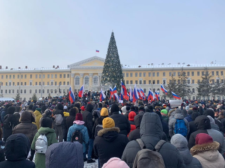 Томский митинг прошел спокойно и культурно.
