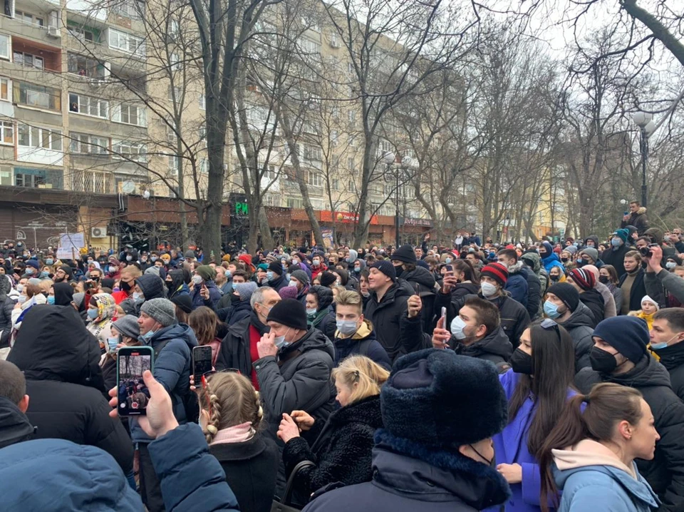 Фото со вчерашнего митинга