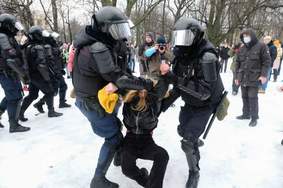 Арестовал за участие в