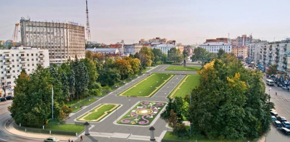 Так будет выглядеть площадь Горького после реконструкции.