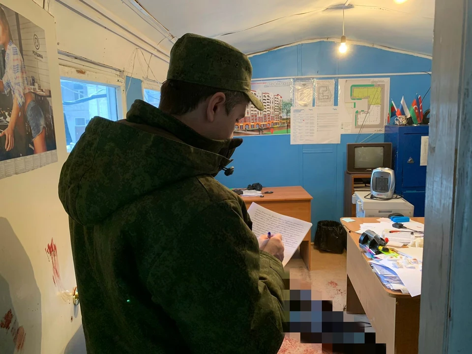 Тело погибшего было найдено в вагончике на стройке