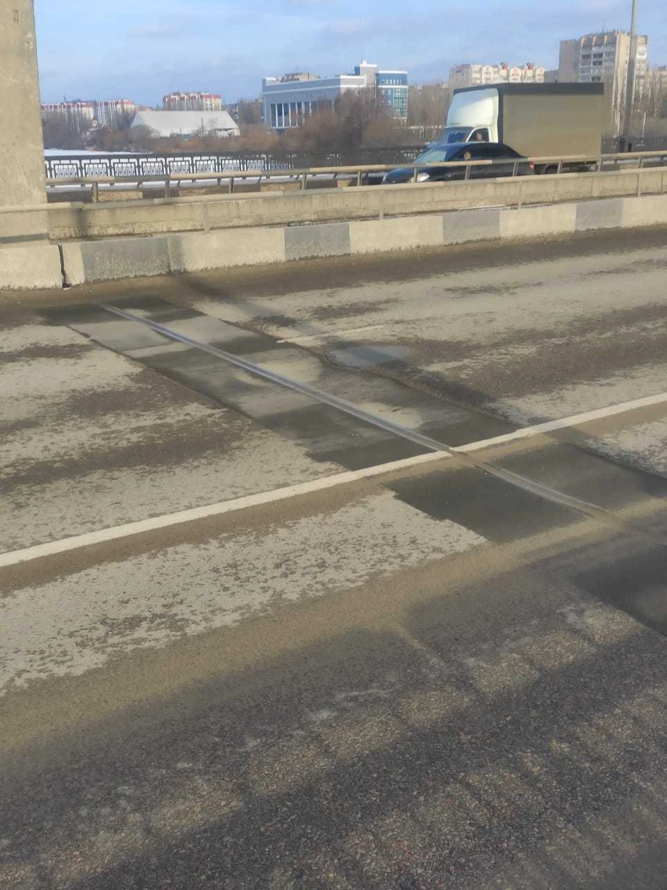 В мэрии уверяют, что в целом с Северным мостом все нормально.