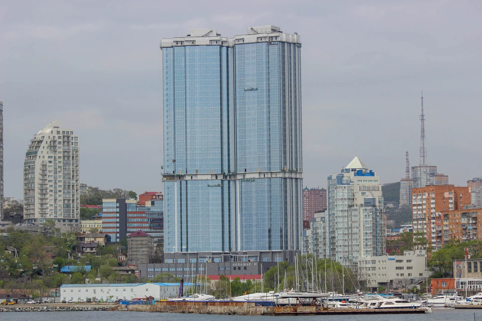 Первый небоскреб во Владивостоке