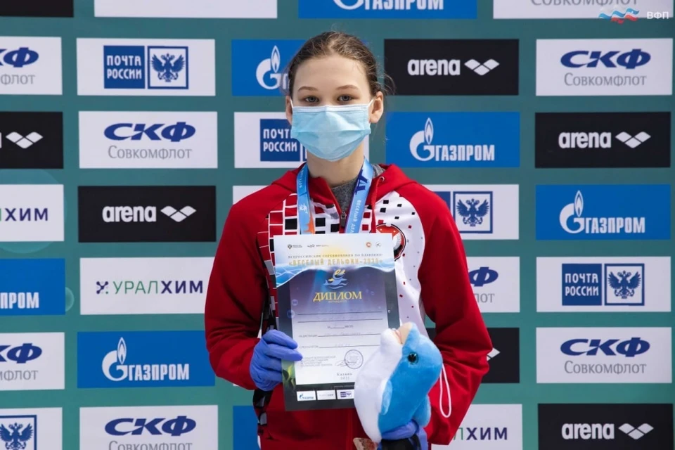 12-летняя спортсменка из Удмуртии Виктория Блинова