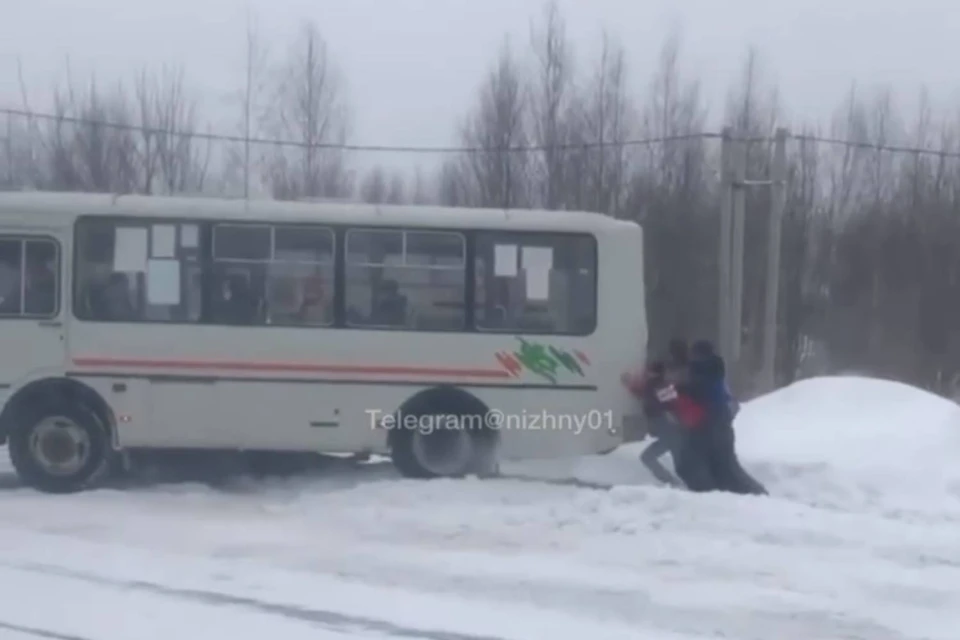 В понедельник ожидается прекращение осадков. Фото: скриншот из видео. Источник: телеграм-канал «Нижний №1»