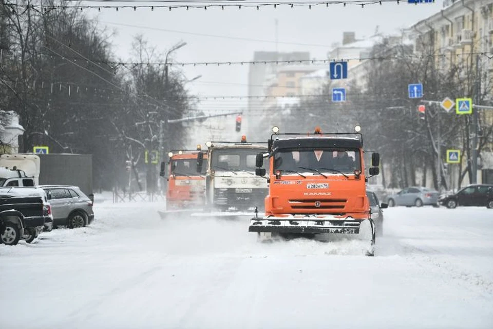Как в Ярославле борются с последствиями снегопада