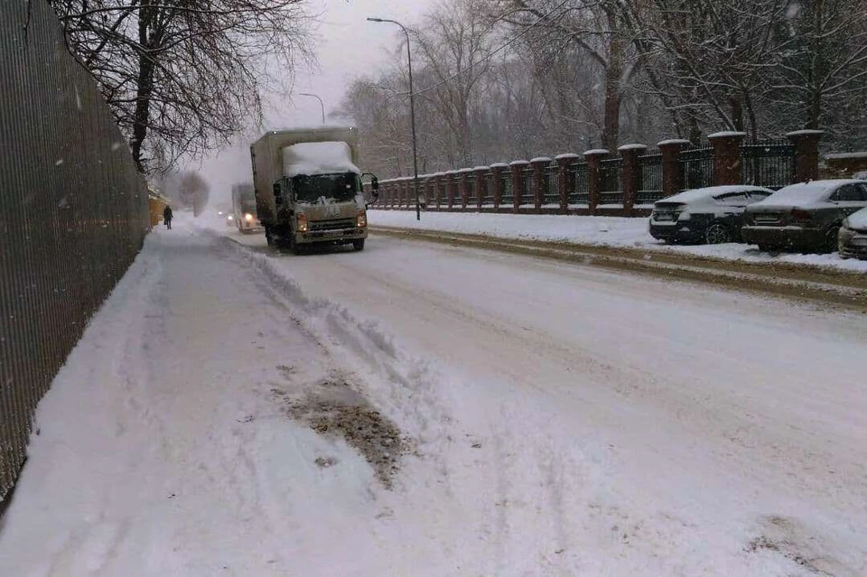 Такого снегопада в Краснодаре не было давно.