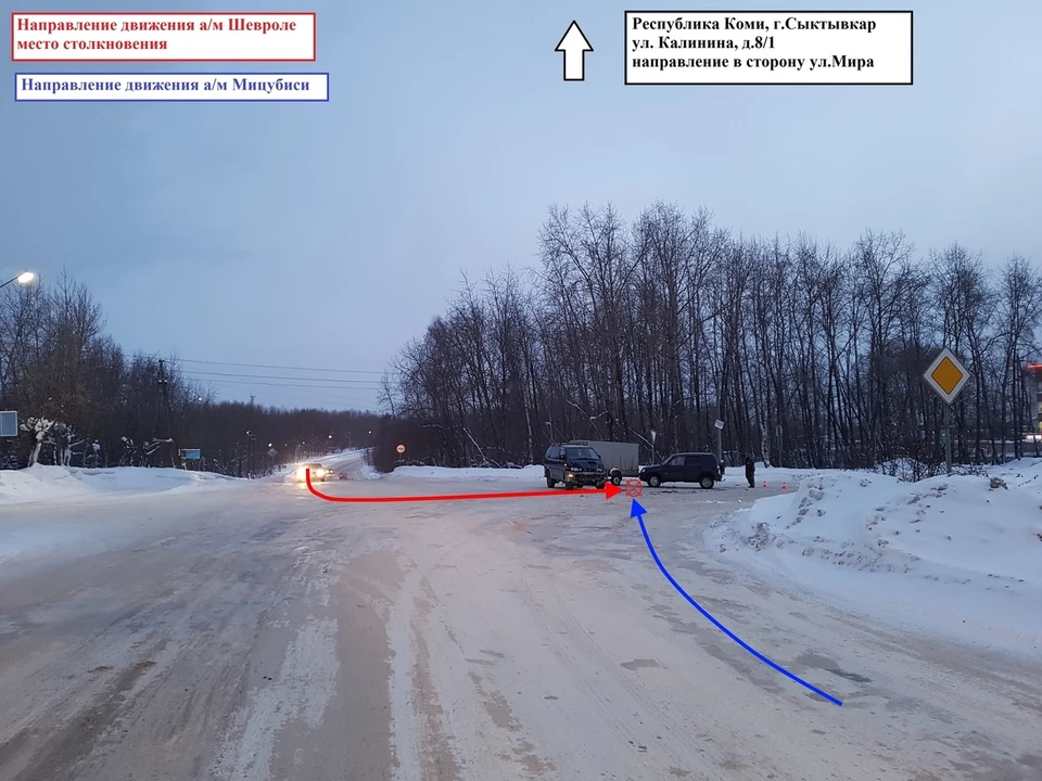 Фото предоставлено УГИБДД МВД по Республике Коми