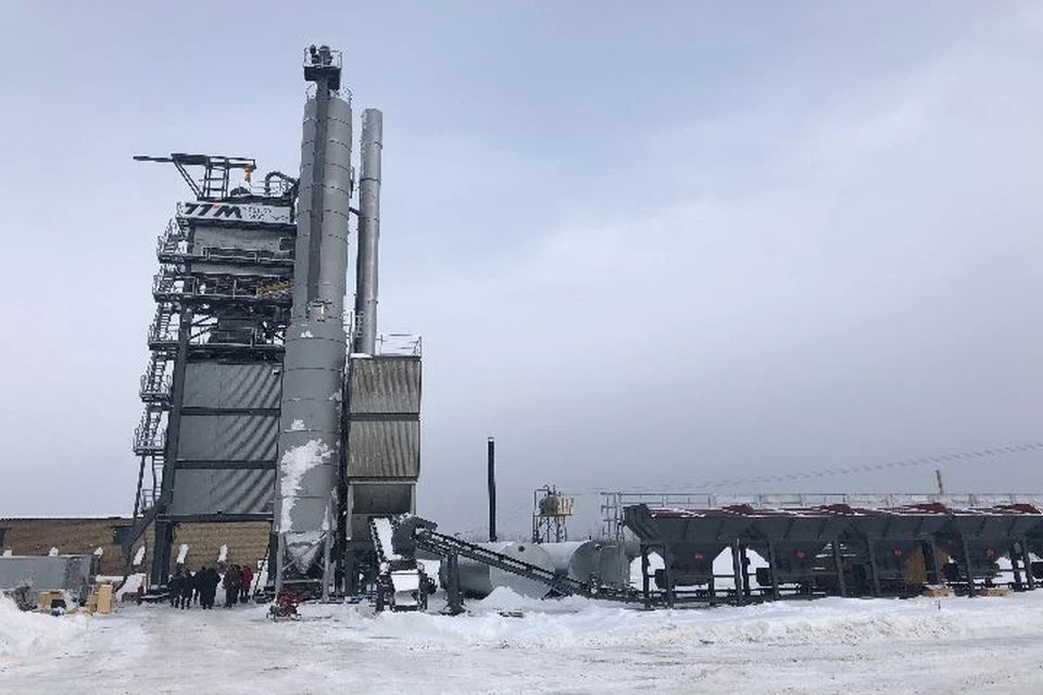 В Гаврилов-Ямском районе откроют современный асфальтобетонный завод АО «Ярдормост», который будет производить 160 тонн сырья в час.
